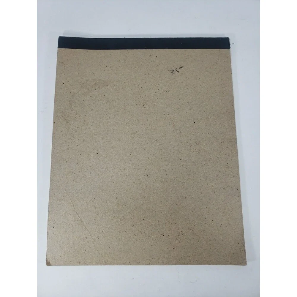 VTG 1950s Tablet Unlined Writing Drawing Paper with Photo of Queen Elizabeth II